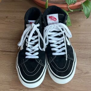 Vans Sk8-Hi Pro Black White High Top Sneakers